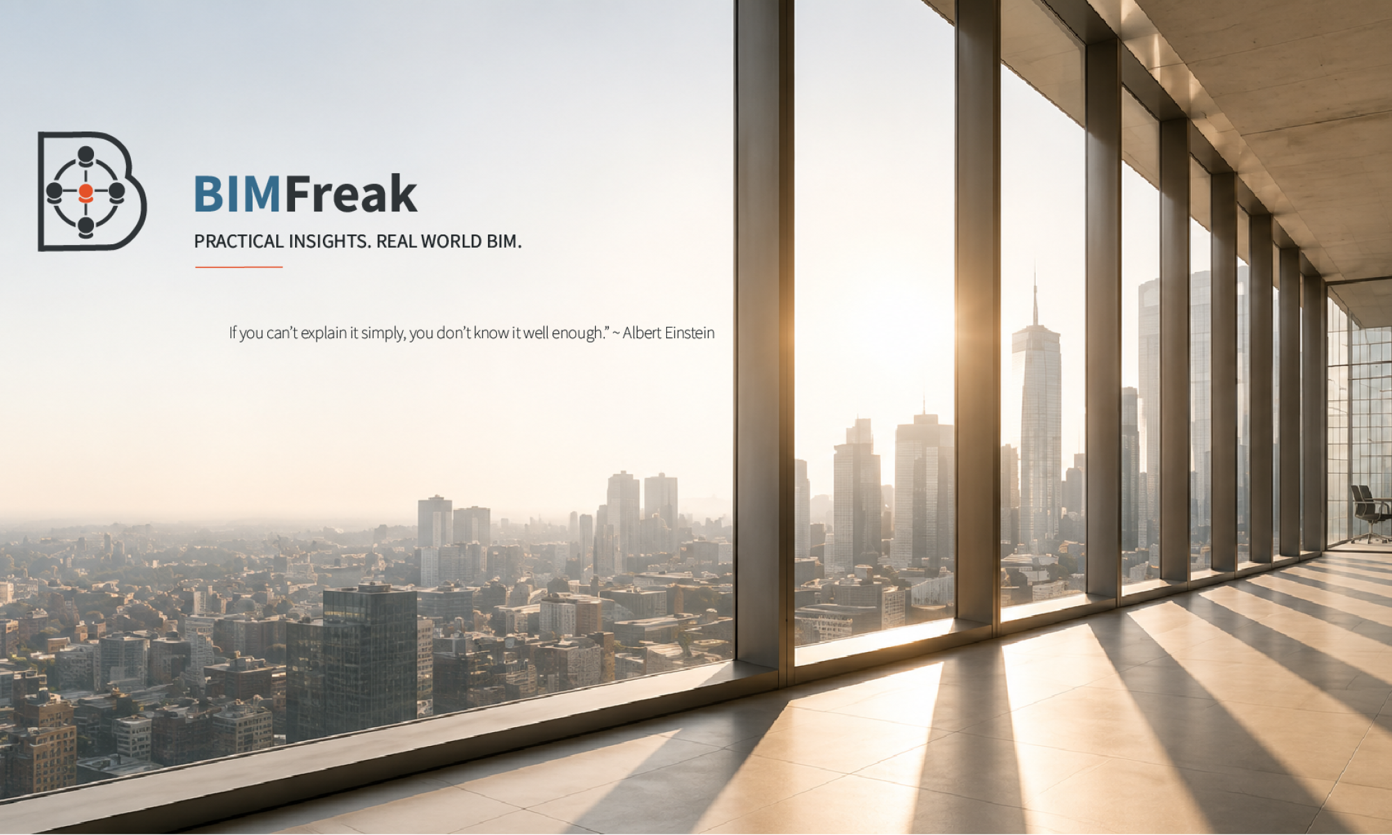 BIMFreak Hero Image + Quote